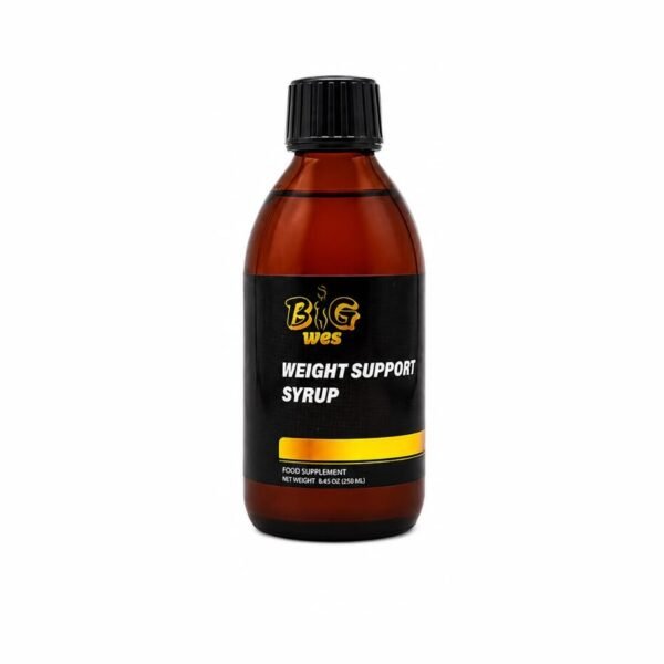 Big Wes Weight Support Syrup bottle